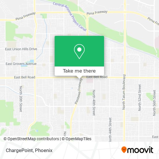 ChargePoint map