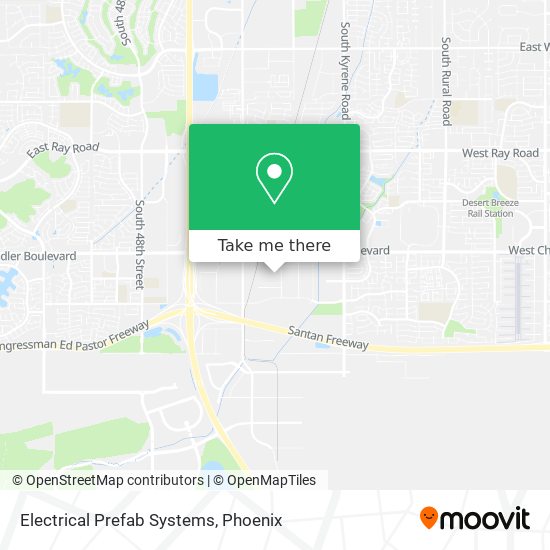 Electrical Prefab Systems map