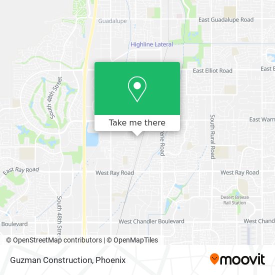 Guzman Construction map