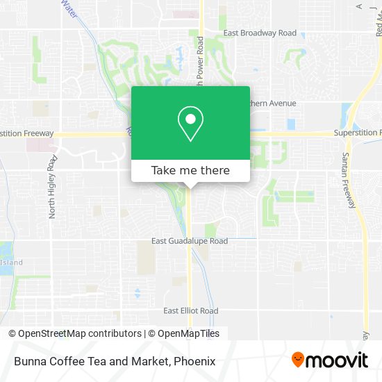 Bunna Coffee Tea and Market map