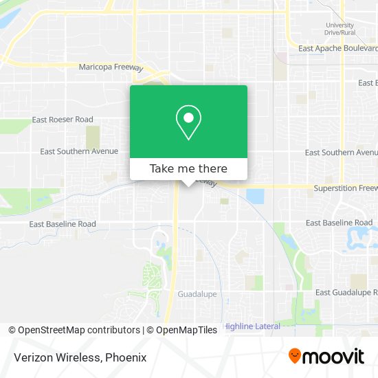 Verizon Wireless map