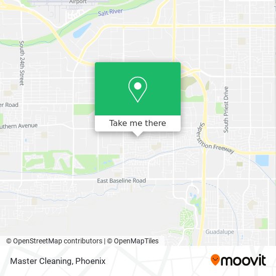 Master Cleaning map