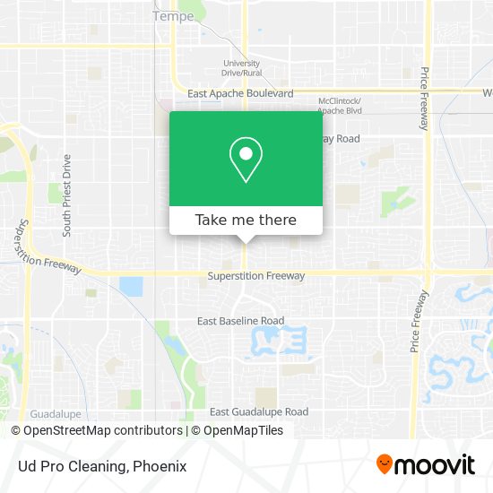 Ud Pro Cleaning map