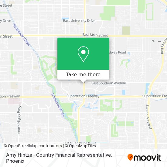 Amy Hintze - Country Financial Representative map