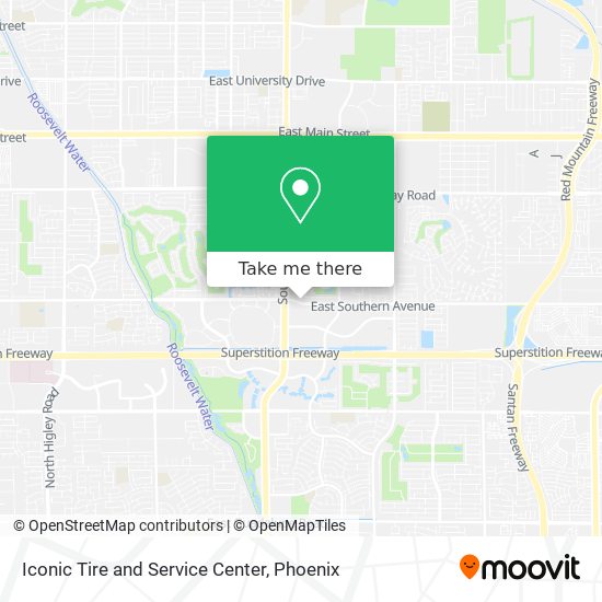 Iconic Tire and Service Center map