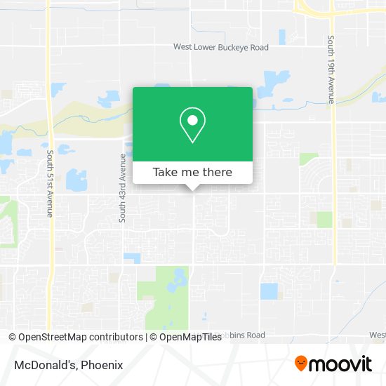 Mapa de McDonald's