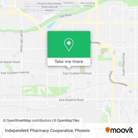 Mapa de Independent Pharmacy Cooperative