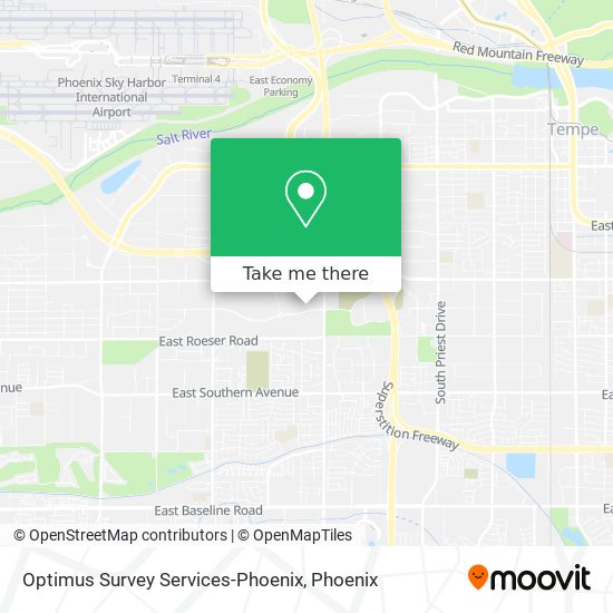 Optimus Survey Services-Phoenix map