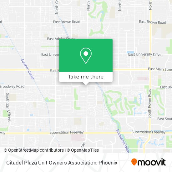 Mapa de Citadel Plaza Unit Owners Association