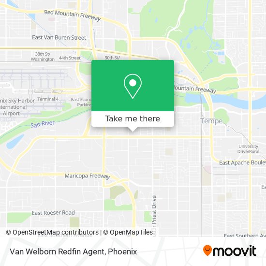 Van Welborn Redfin Agent map