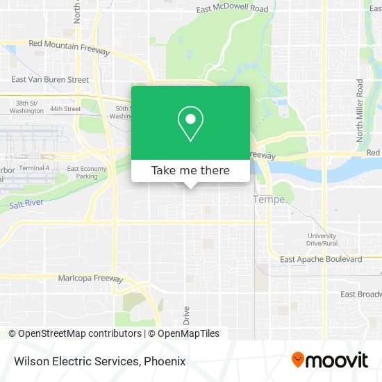 Wilson Electric Services map