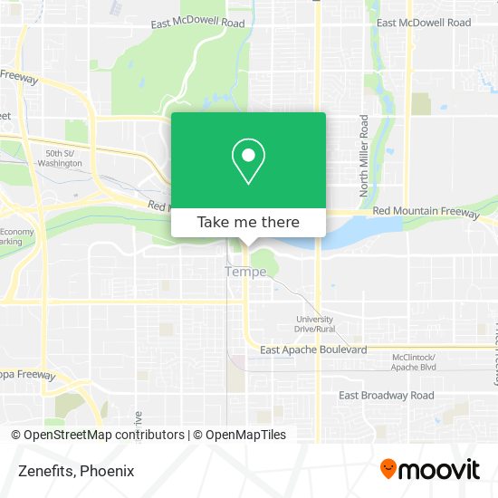 Zenefits map