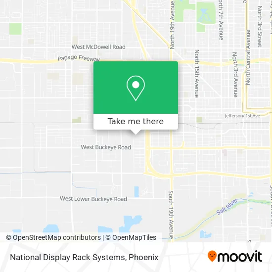 National Display Rack Systems map