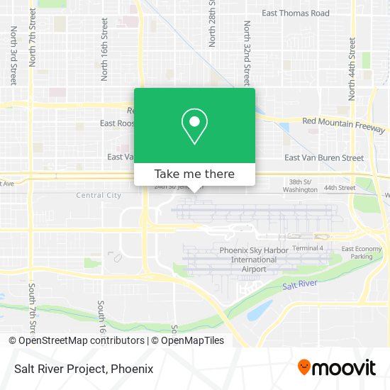 Salt River Project map