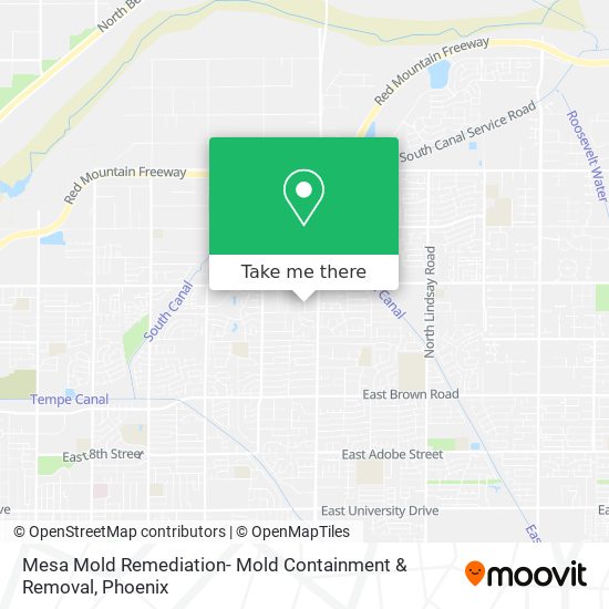 Mapa de Mesa Mold Remediation- Mold Containment & Removal