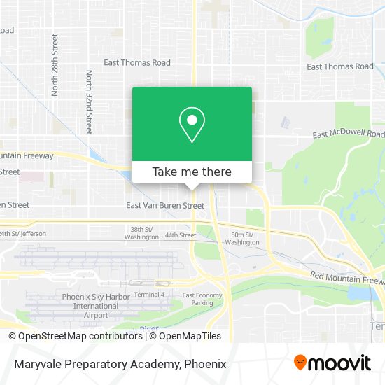 Mapa de Maryvale Preparatory Academy