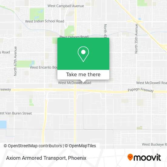 Axiom Armored Transport map