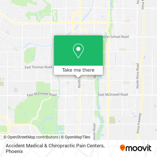 Mapa de Accident Medical & Chiropractic Pain Centers