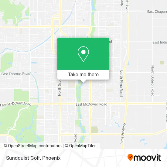 Sundquist Golf map