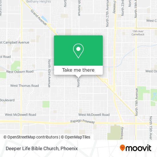 Deeper Life Bible Church map