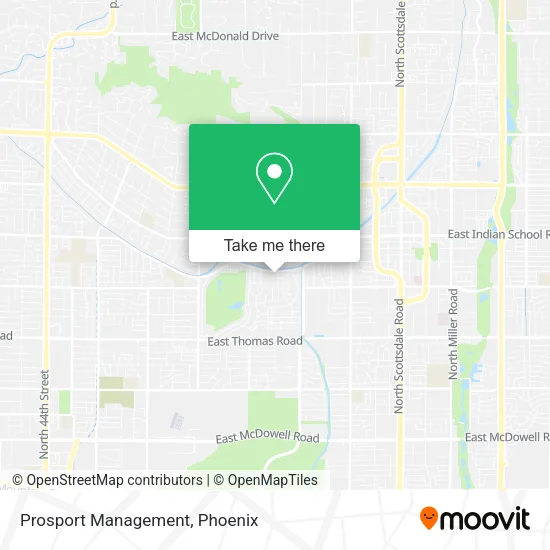 Prosport Management map