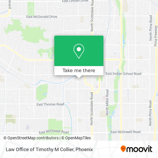 Mapa de Law Office of Timothy M Collier