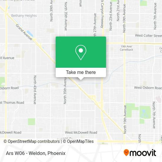 Ars W06 - Weldon map