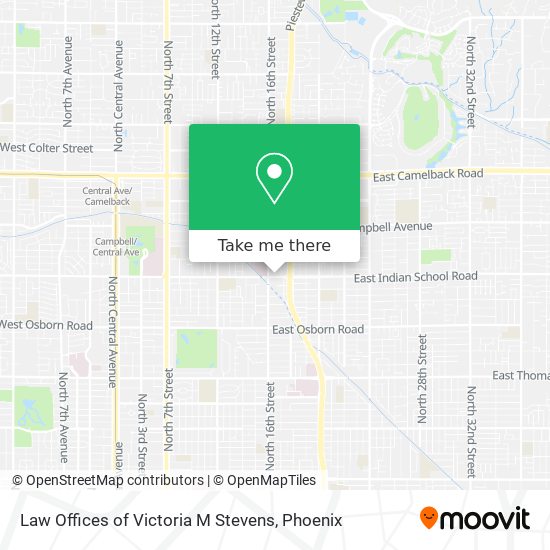 Law Offices of Victoria M Stevens map