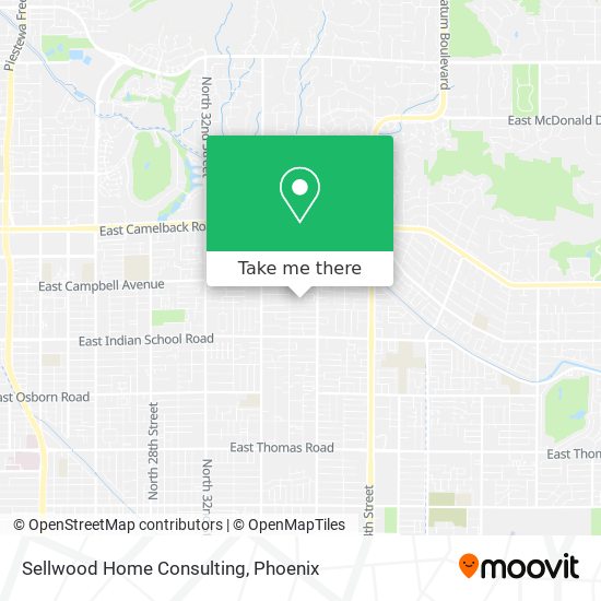 Sellwood Home Consulting map
