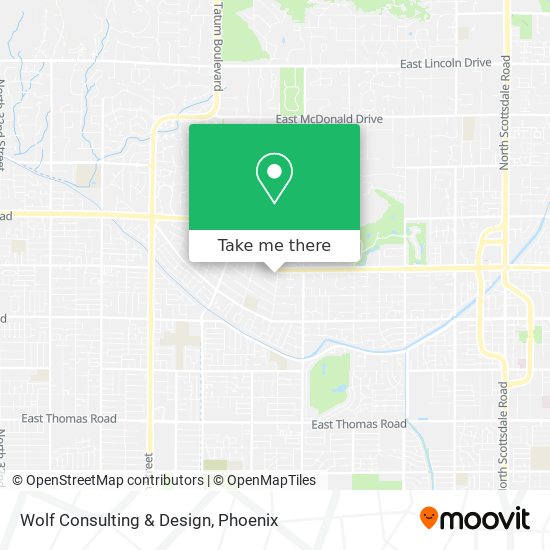 Wolf Consulting & Design map