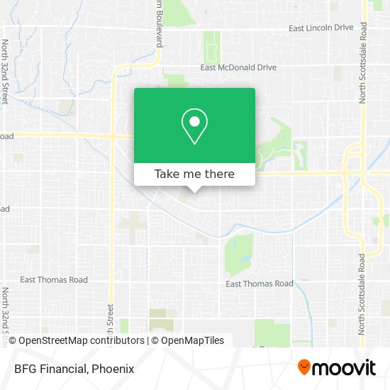 BFG Financial map