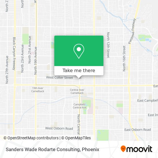 Sanders Wade Rodarte Consulting map