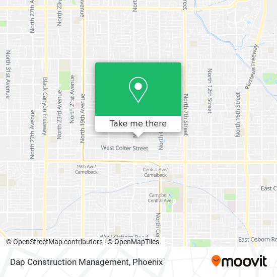 Dap Construction Management map