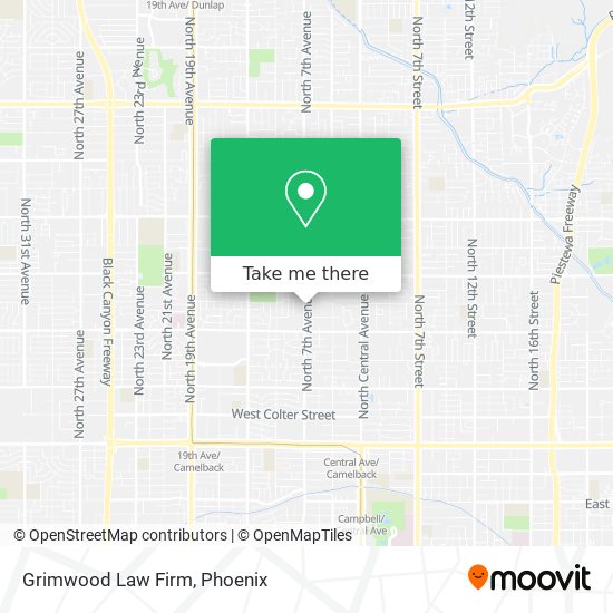 Mapa de Grimwood Law Firm