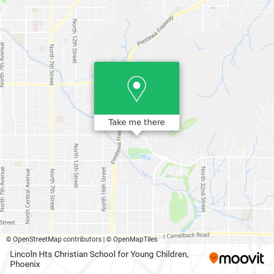 Lincoln Hts Christian School for Young Children map