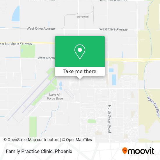 Family Practice Clinic map