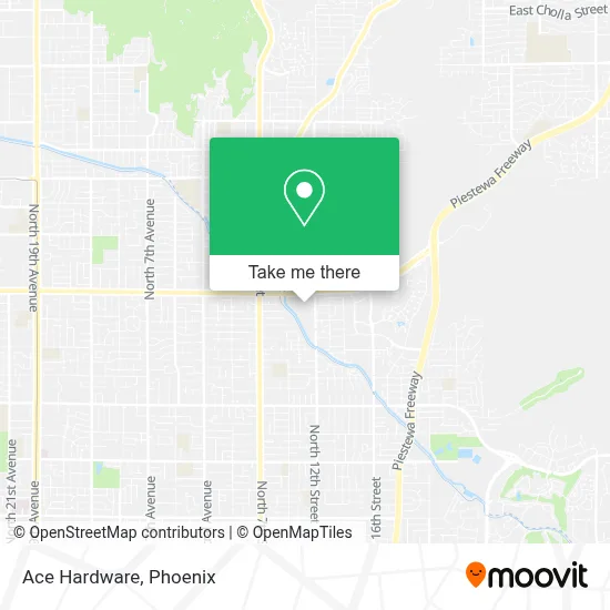 Ace Hardware map