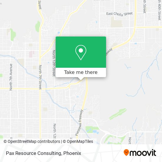 Pax Resource Consulting map