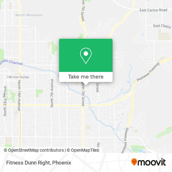 Fitness Dunn Right map