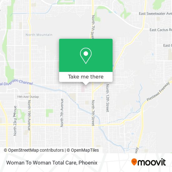 Woman To Woman Total Care map