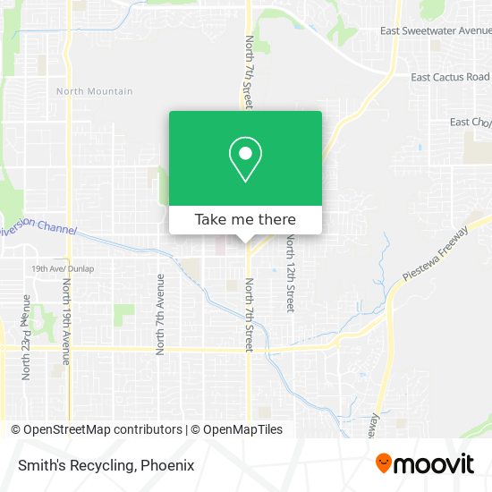 Smith's Recycling map