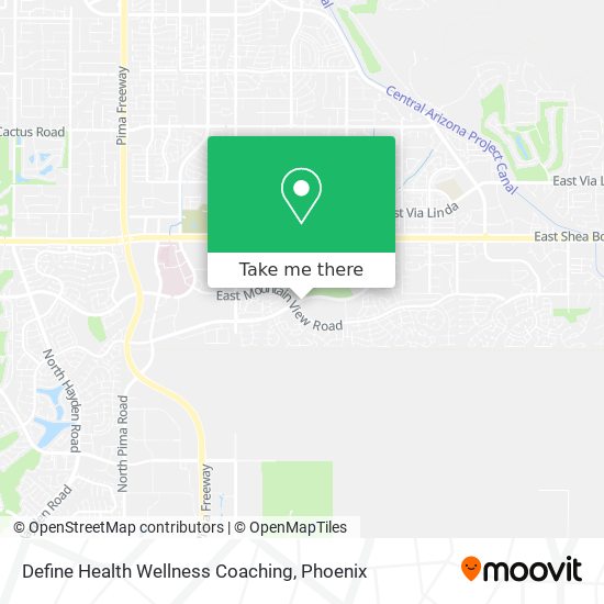 Define Health Wellness Coaching map