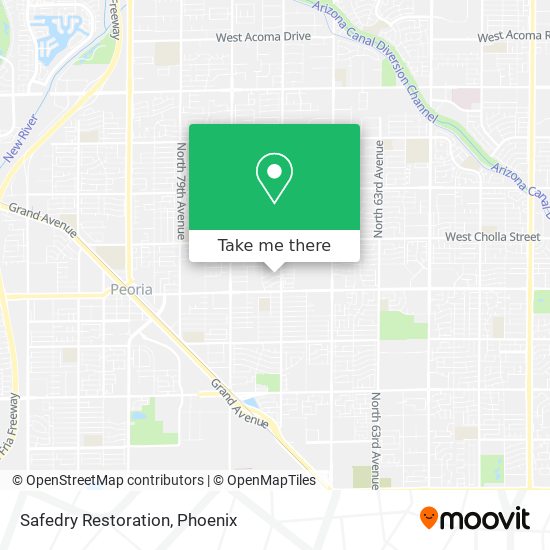 Safedry Restoration map