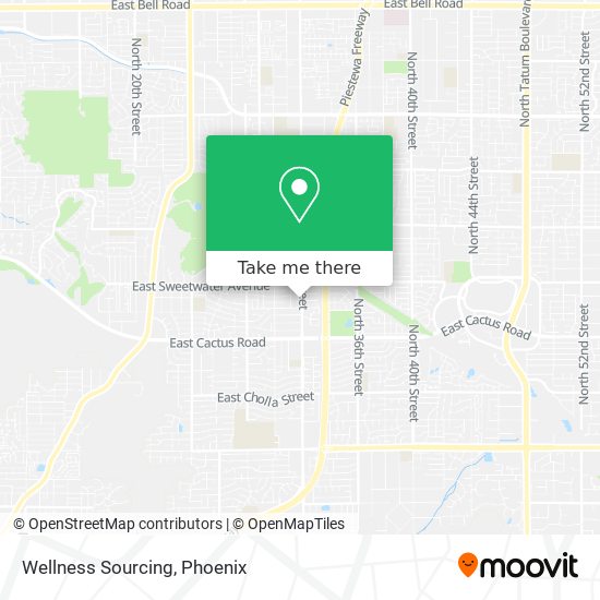 Wellness Sourcing map