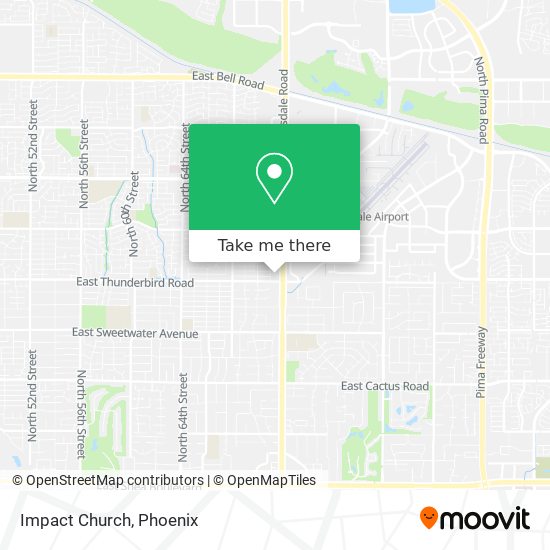 Mapa de Impact Church