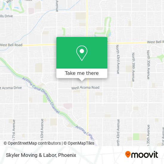 Mapa de Skyler Moving & Labor