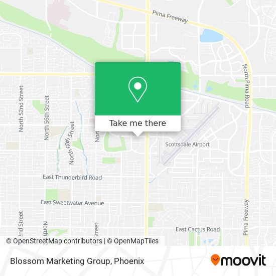 Mapa de Blossom Marketing Group