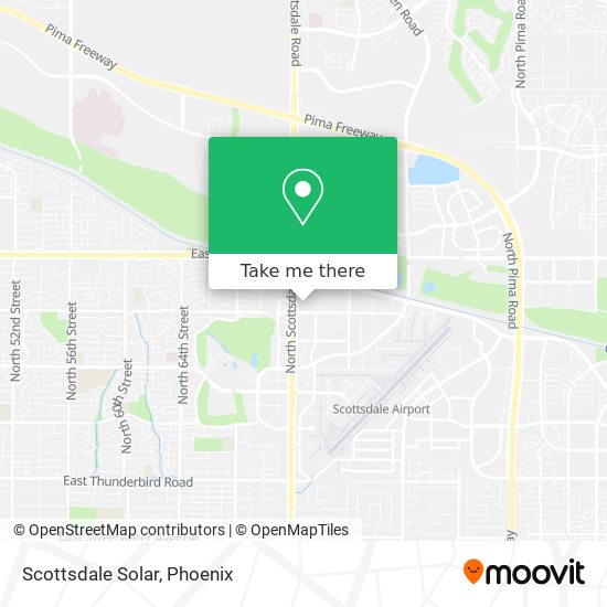 Scottsdale Solar map