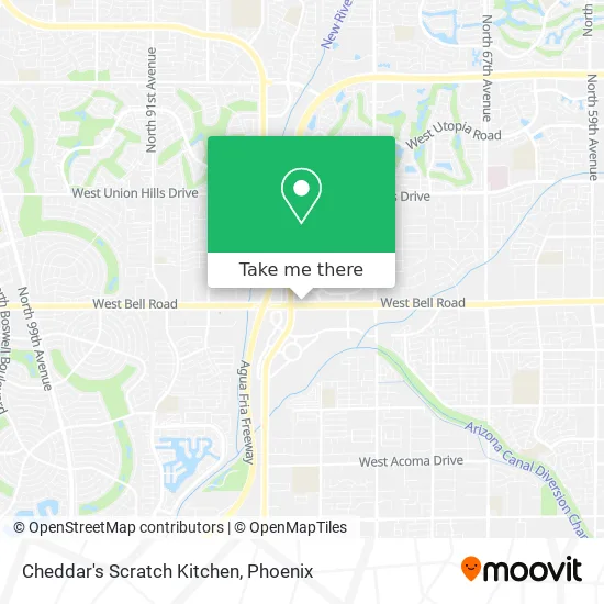 Cheddar's Scratch Kitchen map