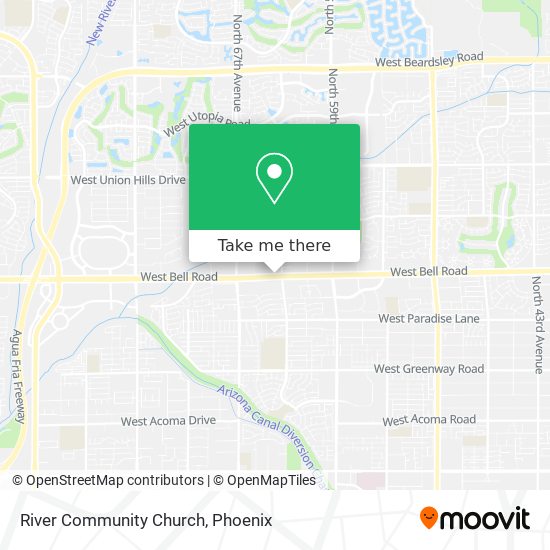 Mapa de River Community Church
